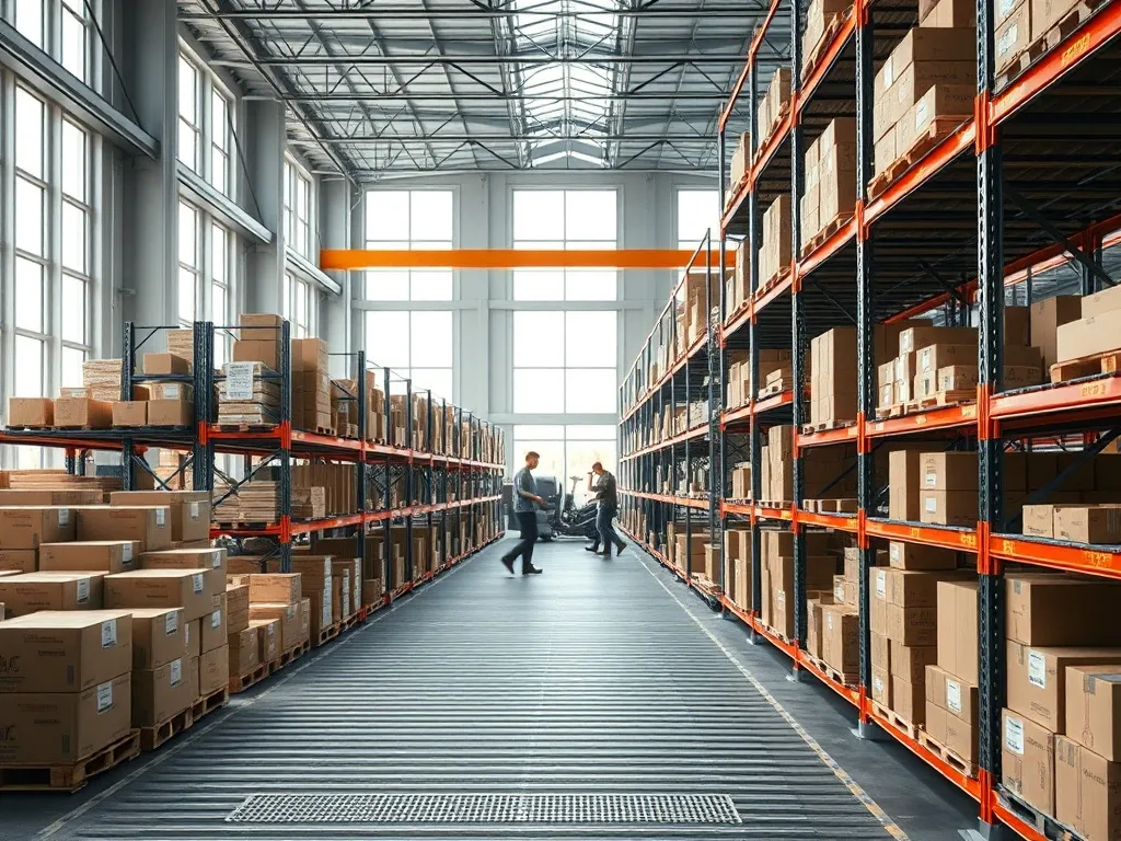 Regały rolkowe jako bufor logistyczny między produkcją a wysyłką