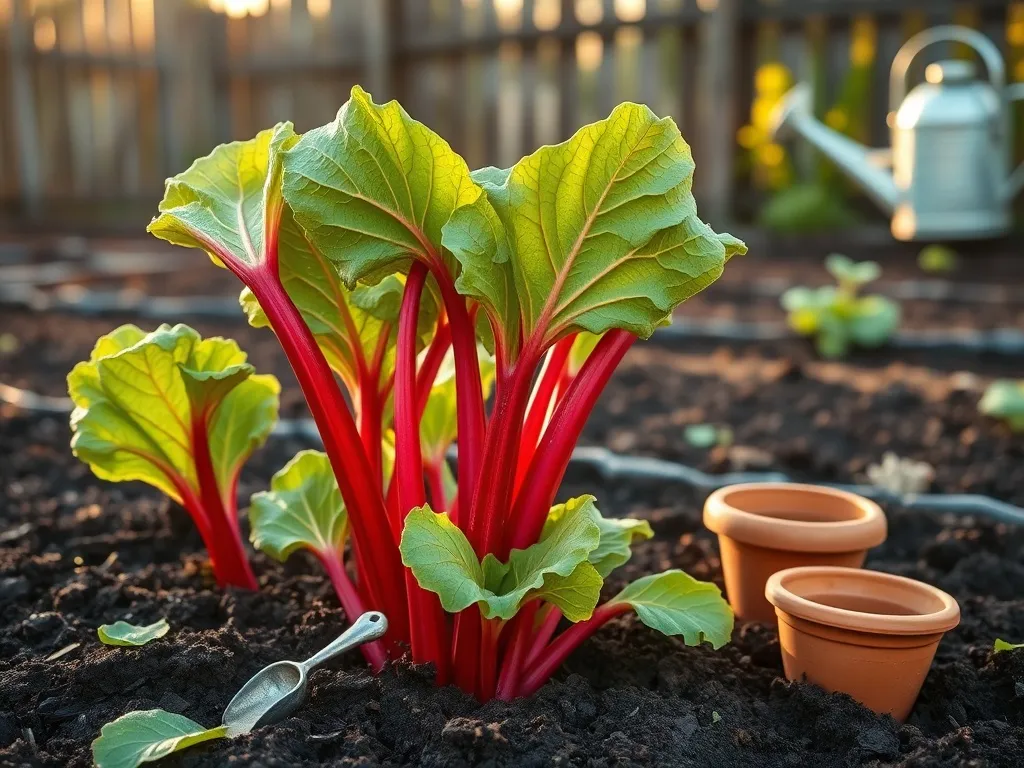 Jak uprawiać rabarbar: poradnik krok po kroku