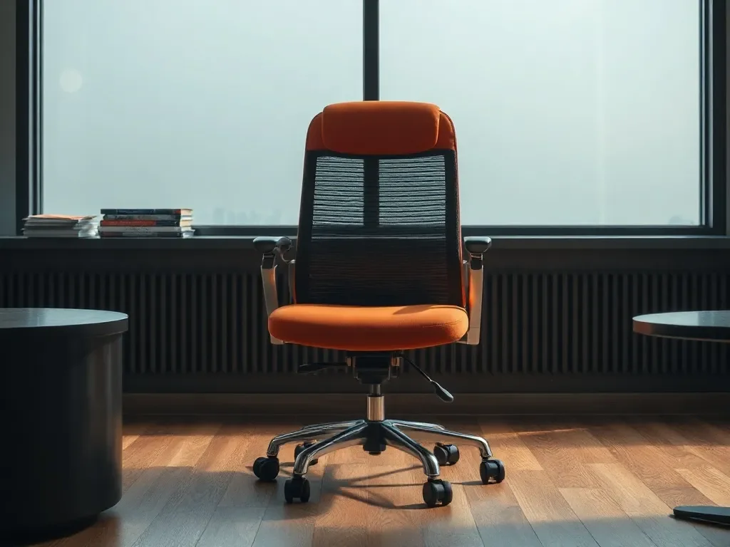 Ergonomiczne krzesło biurowe jako wsparcie pracy wymagającej wielogodzinnego skupienia